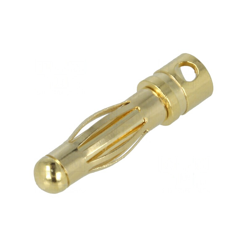 Conector banană 4mm neizolat 32A cu contacte din alamă aurită | Electronic-mag.ro | Componente Electronice Conector banană 4mm neizolat 32A cu contacte din alamă aurită | Electronic-mag.ro | Componente Electronice