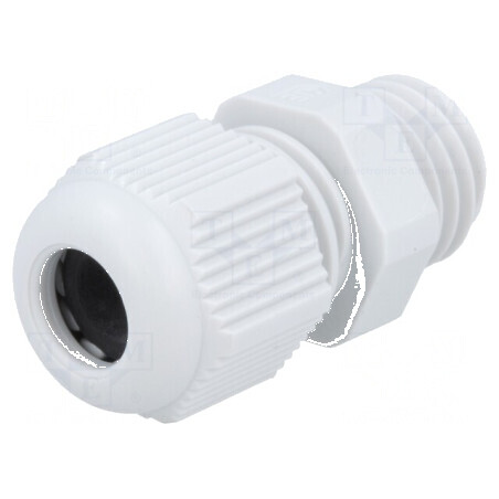 Garnitură de etanșare M12 1,5 IP68 din poliamidă gri pentru protecție împotriva umezelii și prafului | Electronic-mag.ro | Componente Electronice