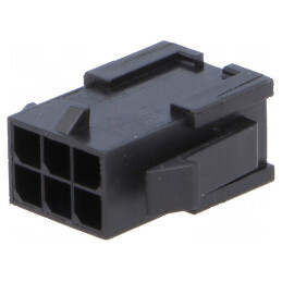 Conector cablu-cablu mufa tată Micro-Fit 3.0 6 PIN 5A - 3mm | Electronic-mag.ro | Componente Electronice