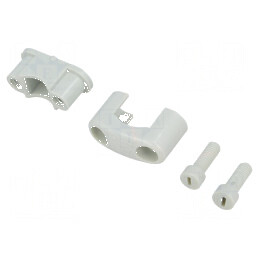 Clipsuri tip P pentru cabluri Øbuclă 5-14mm, lățime 12mm - Set profesional de prindere | Electronic-mag.ro | Componente Electronice