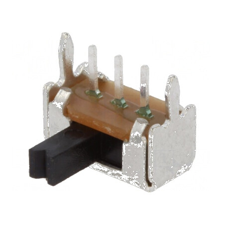 Comutator glisant SPDT 0,1A/12VDC ON-ON THT - Interval temperatură -30÷70°C | Electronic-mag.ro | Componente Electronice