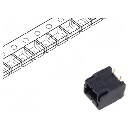 Conector cablu-placă soclu tată PIN 2 KW30 Pas 1mm SMT 1A pentru aplicații electrice | Electronic-mag.ro | Componente Electronice