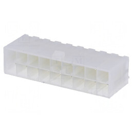 Conector cablu-placă soclu tată N42G 4,2mm 18 PIN THT 600V - Componentă electronică profesională | Electronic-mag.ro | Componente Electronice