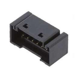 Conector cablu-placă soclu tată PIN 14 DF51K Pas 2mm THT pentru montaj prin inserție | Electronic-mag.ro | Componente Electronice
