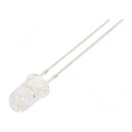 LED UV 15° 208mW 370÷380nm THT pentru 7,5÷13mA și 3÷13VDC | Electronic-mag.ro | Componente Electronice