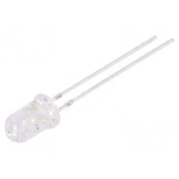 Lampa LED UV-A 30° 14mA 320mW, λd: 370-380nm, THT, 5-20VDC, Nr. termic: 2 | Electronic-mag.ro | Componente Electronice
