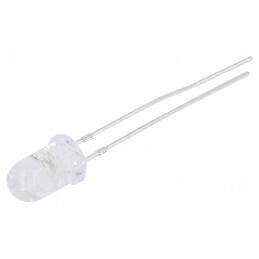 Lampa LED UV-A 30° 14mA 320mW λd: 380-390nm 5-20VDC THT Nr. termic 2 | Electronic-mag.ro | Componente Electronice