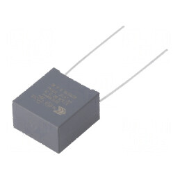 Condensator cu polipropilenă X2 R46, 310V, 0,47uF, dimensiuni 18x19x11mm | Electronic-mag.ro | Componente Electronice
