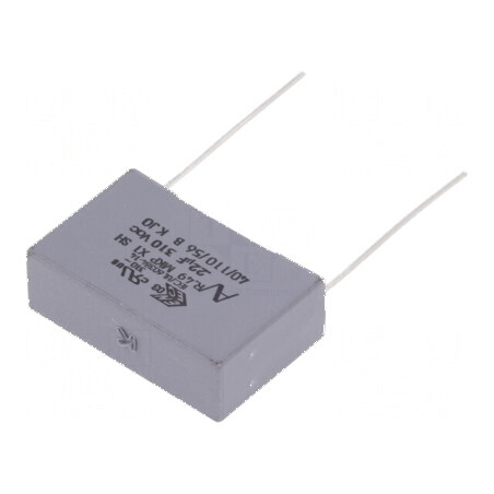 Condensator polipropilenă 0,22uF THT ±10% 22,5mm 310VDC - Componentă electronică de calitate | Electronic-mag.ro | Componente Electronice
