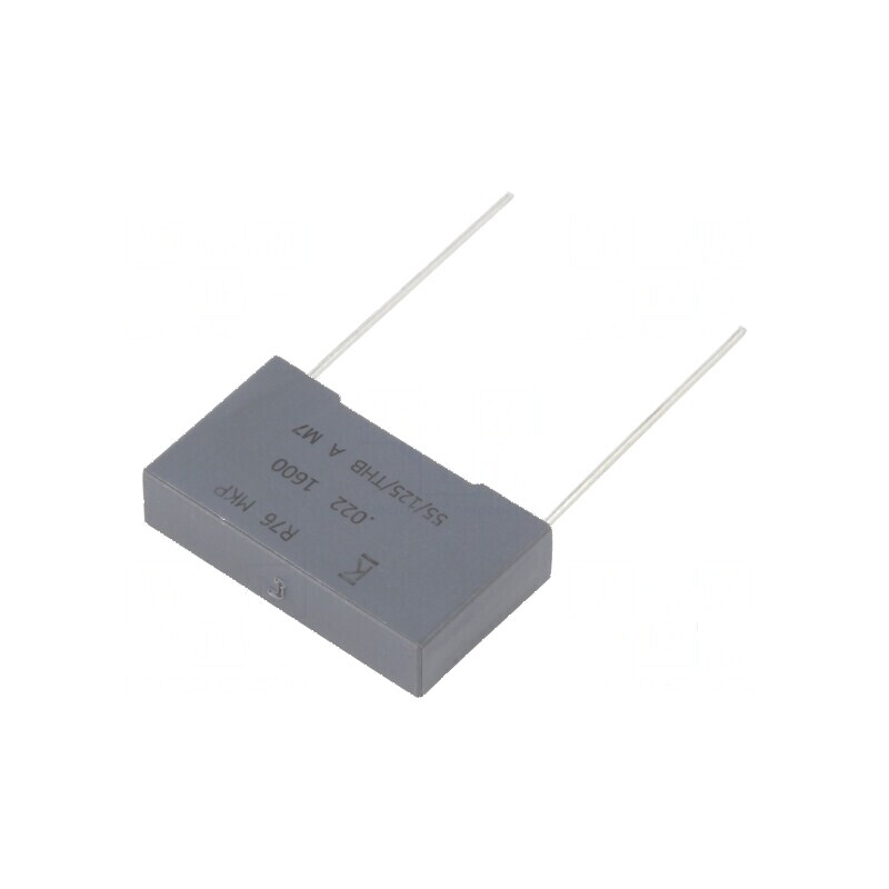 Condensator Polipropilenă R76 22nF 26,5x6x15mm THT ±5% - Componentă Electronică de Înaltă Precizie | Electronic-mag.ro | Componente Electronice