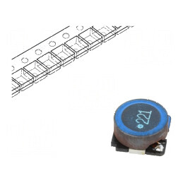 Inductor SMD Ferită 220uH 0,7A 564mΩ ±20% - Componentă Electronică SLF | Electronic-mag.ro | Componente Electronice
