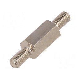 Piuliță Distanțieră Filetată 12mm, Filet Exterior M4, Hexagonală | Electronic-mag.ro | Componente Electronice