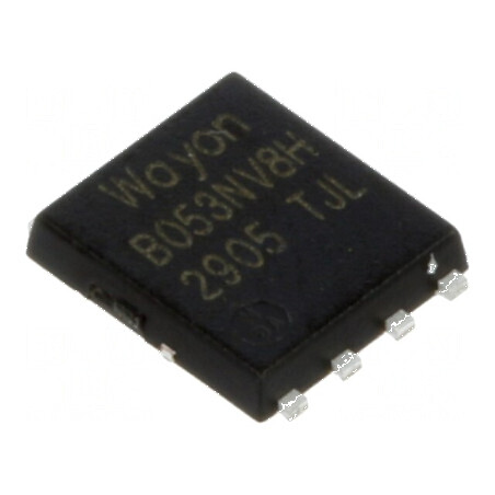 Tranzistor N-MOSFET Unipolar PDFN5060-8 - Componentă Electronică de Înaltă Performanță | Electronic-mag.ro | Componente Electronice