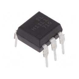 Optocuplor THT H11LX cu poartă Schmitt, 5kV, DIP6, Canale 1, Ieșire 1 | Electronic-mag.ro | Componente Electronice