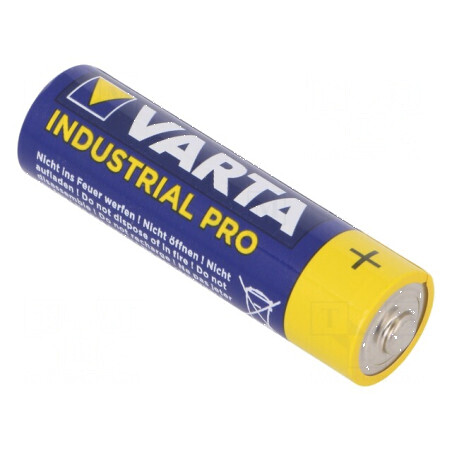 Baterie Alcalină AA 1,5V Nereîncărcabilă Industrial PRO - Set de 10 Bucăți | Electronic-mag.ro | Componente Electronice