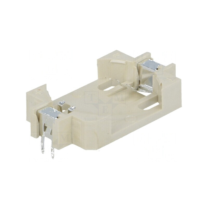 Soclu pentru baterie 2032, BR2032, CR2032 - Nr. baterie: 1 | Electronic-mag.ro | Componente Electronice Soclu pentru baterie 2032, BR2032, CR2032 - Nr. baterie: 1 | Electronic-mag.ro | Componente Electronice