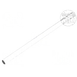 Tub LED rotund Ø3,2mm cu partea frontală plată - Soluție de iluminat profesională | Electronic-mag.ro | Componente Electronice