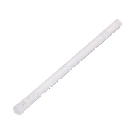 Tub LED rotund Ø3,2mm - Parte frontală plată dreptă - Soluție de iluminat profesională | Electronic-mag.ro | Componente Electronice