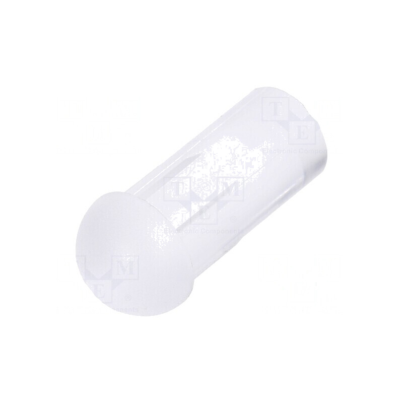 Tub LED rotund Ø5mm cu parte frontală convexă dreptă - Accesorii iluminat profesional | Electronic-mag.ro | Componente Electronice