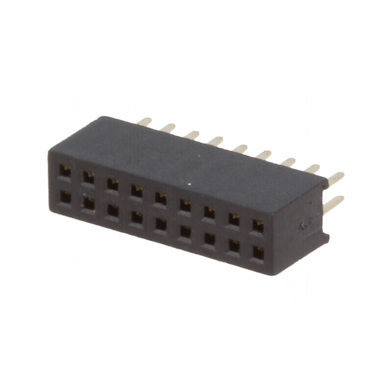 Conector şiruri pini soclu mamă 18 PIN 1,27mm THT 2x9 - Componentă electronică de interfață | Electronic-mag.ro | Componente Electronice Conector şiruri pini soclu mamă 18 PIN 1,27mm THT 2x9 - Componentă electronică de interfață | Electronic-mag.ro | Componente Electronice