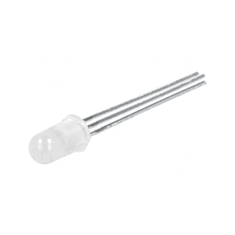 LED 5mm Convex Roșie/Verde 65° - Lumină Indicator - Număr Termic: 3 | Electronic-mag.ro | Componente Electronice