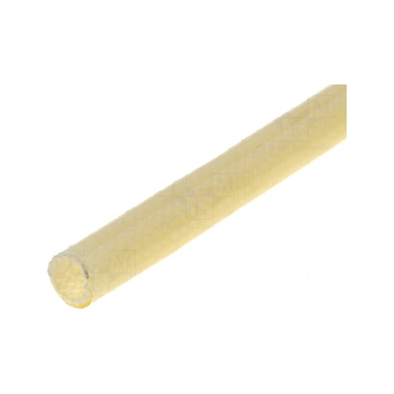 Manșon electroizolant din fibră de sticlă, rezistent la temperaturi de -25° până la 155°C, diametru interior 2,5mm | Electronic-mag.ro | Componente Electronice