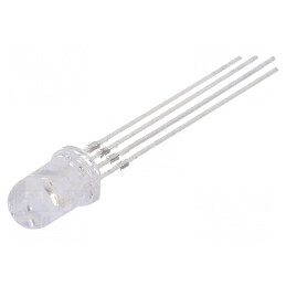 LED 5mm Convex Roșu/Verde/Galben 30° - Temperatura de Funcționare: -30° până la 85°C | Electronic-mag.ro | Componente Electronice