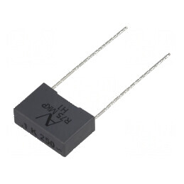 Condensator polipropilenă R75L 100nF 18x6x12mm THT ±10% - Componentă electronică de înaltă performanță | Electronic-mag.ro | Componente Electronice