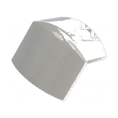 Colțar Exterior Gri din ABS UL94HB pentru Protecția Colțurilor | Electronic-mag.ro | Componente Electronice