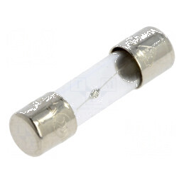 Siguranţă cilindrică sticlă 6,3A 250VAC cu întârziere - Protecţie electrică profesională | Electronic-mag.ro | Componente Electronice