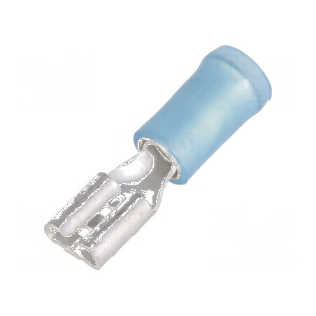 Terminal plat 4,8mm 0,5mm mamă pentru cablu 1÷2,6mm² - crimpare profesională | Electronic-mag.ro | Componente Electronice