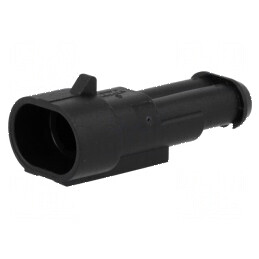Conector cablu-cablu Superseal 1.5 PIN, mufă tată, temperatură operare -40÷125°C | Electronic-mag.ro | Componente Electronice