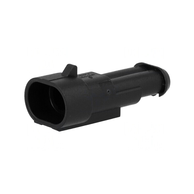 Conector cablu-cablu Superseal 1.5 PIN, mufă tată, temperatură operare -40÷125°C | Electronic-mag.ro | Componente Electronice Conector cablu-cablu Superseal 1.5 PIN, mufă tată, temperatură operare -40÷125°C | Electronic-mag.ro | Componente Electronice