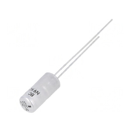 Condensator electrolitic THT 22µF 50VDC Ø5x11mm cu raster de 2,5mm | Electronic-mag.ro | Componente Electronice