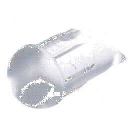 Tub LED rotund Ø5mm cu parte frontală convex drept - Accesoriu pentru iluminat profesional | Electronic-mag.ro | Componente Electronice