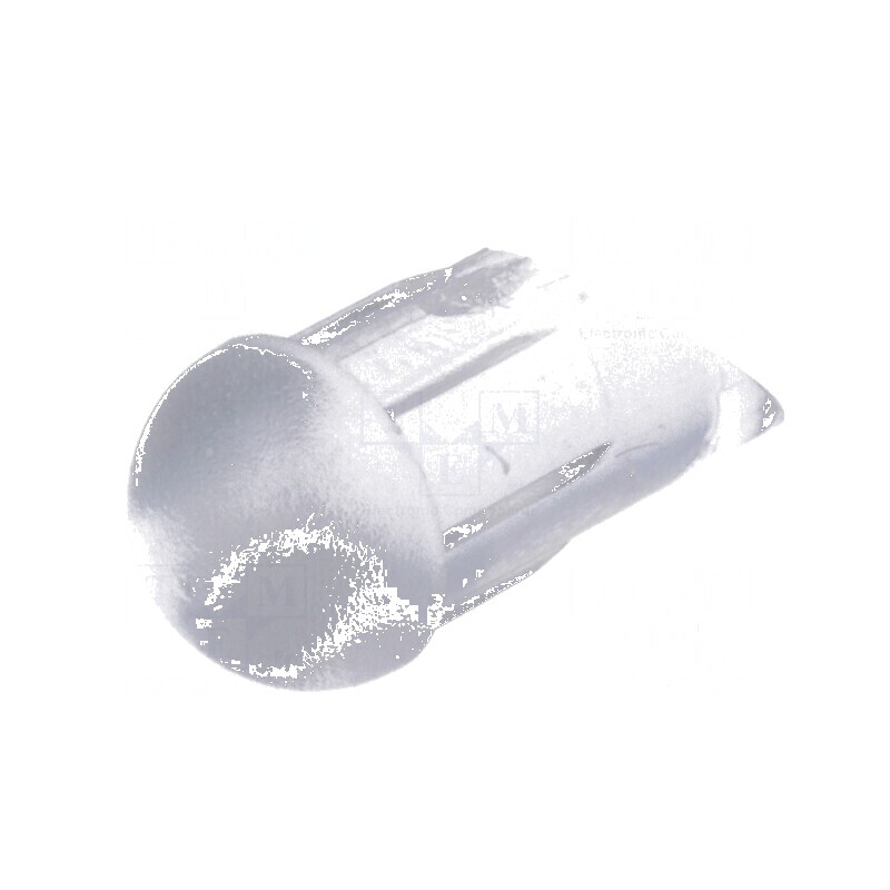Tub LED rotund Ø5mm cu parte frontală convex drept - Accesoriu pentru iluminat profesional | Electronic-mag.ro | Componente Electronice