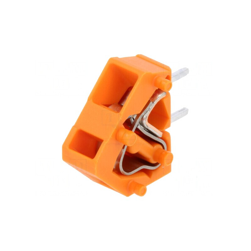 Regletă de conexiuni pentru PCB - Unghi 45°, 5mm piste, 1 x 24A | Electronic-mag.ro | Componente Electronice Regletă de conexiuni pentru PCB - Unghi 45°, 5mm piste, 1 x 24A | Electronic-mag.ro | Componente Electronice