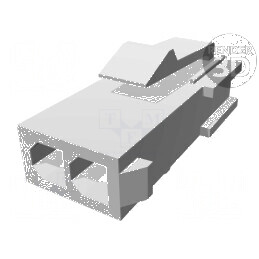Conector cablu-cablu mufă tată Mini Universal MATE-N-LOK pentru conexiuni electrice de înaltă performanță | Electronic-mag.ro | Componente Electronice
