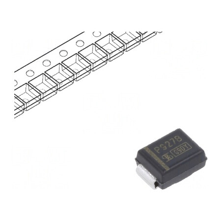 Diodă Zener 3W 12V 125mA SMD SMB - Rola cu o singură diodă | Electronic-mag.ro | Componente Electronice
