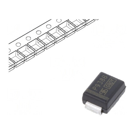 Diodă Zener 3W 36V 42mA SMD SMB - Unitate individuală pentru aplicații electronice | Electronic-mag.ro | Componente Electronice