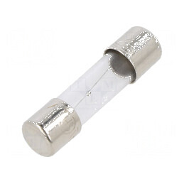 Siguranţă întârziere 1,25A 250VAC 5x20mm din alamă - 5ST | Electronic-mag.ro | Componente Electronice
