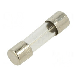 Siguranţă întârziere 500mA 250VAC 5x20mm din alamă - 5ST | Electronic-mag.ro | Componente Electronice