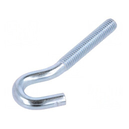 Cârlig în Unghi din Oțel Zincat, 60mm - Accesorii pentru Montaj și Fixare | Electronic-mag.ro | Componente Electronice