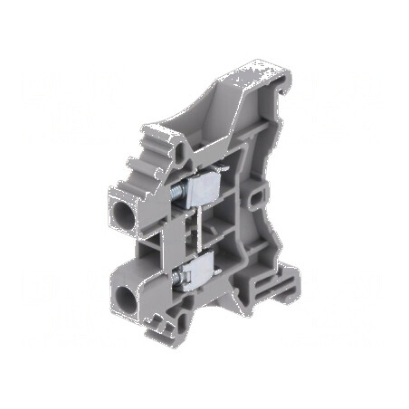 "Conector de îmbinare pentru șine, 0,5-4mm², 2 borne, gri, lățime 6,1mm" | Electronic-mag.ro | Componente Electronice