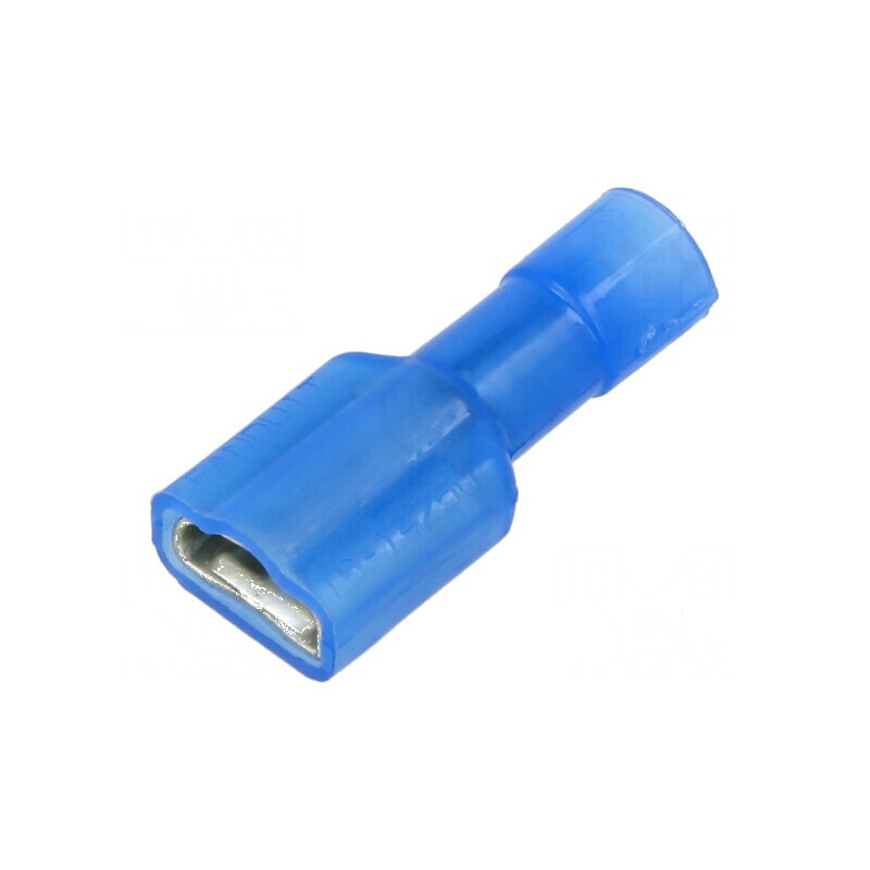 Terminal plat 6,3mm 0,8mm mamă pentru cablu 1,5÷2,5mm², crimpat | Electronic-mag.ro | Componente Electronice Terminal plat 6,3mm 0,8mm mamă pentru cablu 1,5÷2,5mm², crimpat | Electronic-mag.ro | Componente Electronice