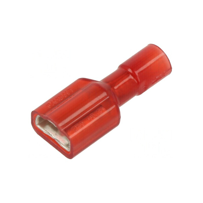 Terminal plat 6,3mm 0,8mm mamă pentru cablu 0,5-1mm², crimpat | Electronic-mag.ro | Componente Electronice Terminal plat 6,3mm 0,8mm mamă pentru cablu 0,5-1mm², crimpat | Electronic-mag.ro | Componente Electronice