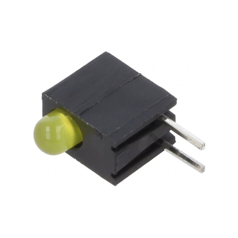 LED 3mm Galben în Carcasă - 1 Diode, Lentilă Difuză, 20mA | Electronic-mag.ro | Componente Electronice LED 3mm Galben în Carcasă - 1 Diode, Lentilă Difuză, 20mA | Electronic-mag.ro | Componente Electronice