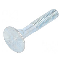 Şurub cu două capete M6x35 cu piuliţă de fixare, Cap plat, rezistenţă mare | Electronic-mag.ro | Componente Electronice