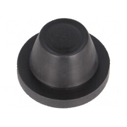 Manșon Øorif. Montare 29mm din Guma Neagră, Grosime Panou Max. 2mm, Lungime 25mm | Electronic-mag.ro | Componente Electronice