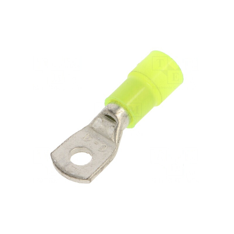 Vârf inelar tubular M4 Ø 4,2mm - Crimpare cablu cupru 4÷6mm² | Electronic-mag.ro | Componente Electronice
